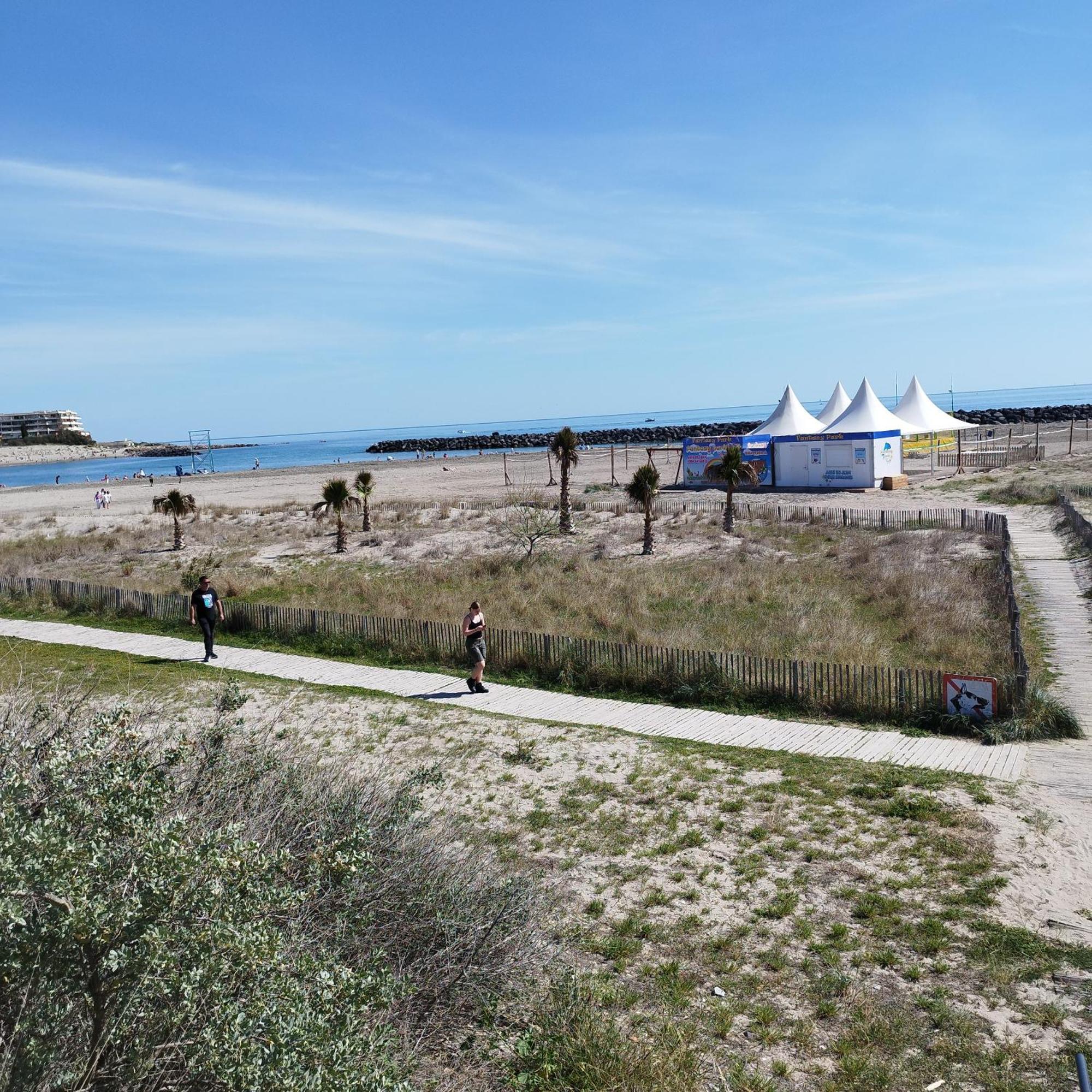 Mer - Plage Lazaret Leilighet Sète Eksteriør bilde